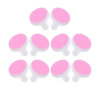 PAMINGONO 10pcs Nail File Pads Universal Electric Nail Grinding Heads Replacement Accessories Precision Sandpaper Pads for Baby and Adult Easy to Install Multi-functional Use