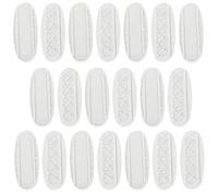 PAMINGONO 10pcs Oval Self-adhesive Power Strip Wall Holder Punch-free Socket Organizer Rack for Home Office Wall Mount Cable Management