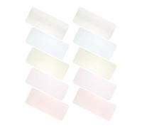 PAMINGONO 10pcs Ultra Thin Silicone Keyboard Protector Cover for 12-14 Inch Laptops Waterproof Dustproof Keyboard Skin with 5 Color Options