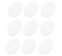 PAMINGONO 10pcs White Curved PC LED Light Diffuser Film for Downlight Covers Lightweight and Wear Resistant Lighting Accessory for Even Light Diffusion in Home and Photography