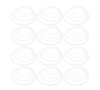 PAMINGONO 12pcs Drum Head Dampening Rings Drum Sound Control Mutes for Jazz Rock Practice Noise Reduction Rings Drumming Dampeners