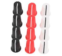 PAMINGONO 12pcs Electric Guitar Parts Knobs Bass Control Knob for Amplifier Electric Guitar Replacement Parts Audio Tone Control Replacement