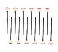 PAMINGONO 12pcs Fan-shaped Skin Care Brush Handheld Applicator for Home Salon Use Soft Comfortable Touch Easy to Clean for Facial Masks and Hard Reach Areas