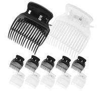 PAMINGONO 12pcs Hair Claw Curling Iron Clips Hot Roller Grips for Hair Volume Styling Tool Heat Insulation for Types