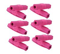 PAMINGONO 12pcs Hair Roller Curler Small Sponge Hair Curling Iron for Women Beauty Tool for Curly Products for Overnight Heatless Styling