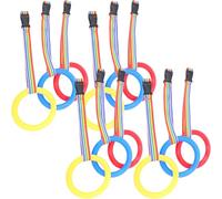 PAMINGONO 12pcs Lost Leash for Toddlers Detachable Handles Playground Transition Rope for Boy Girl Walking Line Boy Girl Safety Rope for Daycare Groups