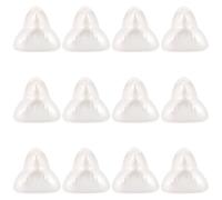 PAMINGONO 12pcs Plastic Triangle Rice Dumpling Molds Set for Chinese Rice-Pudding Making with Rice Dumpling Shaping Function Food-Grade Triangular Ball Moulds for Kitchen and Home Cooking