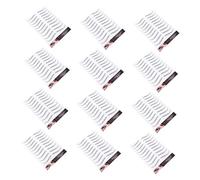 PAMINGONO 12pcs Waterproof Eyebrow Stickers Temporary Brow for Natural Look Easy to Apply Makeup Brow Stickers
