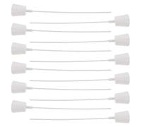 PAMINGONO 12pcs White Mini Succulent Flower Bouquet Holders DIY Succulent Arrangement Packaging Tools for Floral Bouquet Assembly and Party Decor