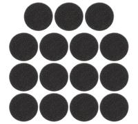 PAMINGONO 15pcs Makeup Brush Cleaning Sponges Dry Cleaner Remover Box Single-layer Replacement Cotton Core for Cosmetic Brush Cleaning and Quick Drying at Home Or Travel