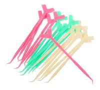 PAMINGONO 18pcs Eyelash Extension Rod Eyelash Lifter Tool Y-Shaped Pp Material Time-Saving Lift Assorted Colour for Female Eye Beauty Care