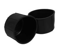 PAMINGONO 1pair Replacement Car Cup Holder Rubber Liner Insert for Wear-resistant Non-slip Center Console Cup Holder Liner Rubber Fit for Expedition Navigator Rear Console