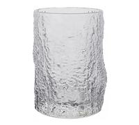 PAMINGONO 1pc Japanese Tree Bark Textured Glass Cup Water Juice Drinking Glass for Home Office Restaurant Bar Smooth Rim Meticulous Craftsmanship Multi-Purpose Use