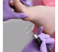 PAMINGONO 2 Pcs Anti-wear Sandpaper Bearing Parts for Electric Foot Grinding Device Sand Discs for Dead Skin Removal Callus Treatment at Home and Salon Use