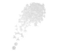 PAMINGONO 200pcs 19mm PVC Suction Cups Without Hooks, Heavy Duty Glass Table Top Suction Pads for Furniture, Window, Kitchen and Bathroom Protection