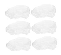 PAMINGONO 200pcs Travel Bath Shower Cap for Long Hair Disposable Female Hair Care Caps Portable Lightweight for Female Bathing Supplies