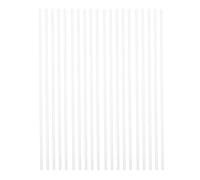 PAMINGONO 20Pcs 4Mm Acrylic Support Rods for Polymer Clay DIY Craft Projects, Plastic Clay Sticks for Handmade Figurines, Miniature Sculptures, and Succulent Micro Landscapes