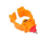 PAMINGONO 20pcs Automatic Chicken Water Feeder Poultry Drinker for Hens Quails Screw Style Design Convenient Watering for Orange