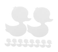 PAMINGONO 20pcs Duck Bathtub Safety Stickers Non Slip Adhesive Decals for Bath Tub Childproof Bath Grips Adhesive Ducks for Shower Floor