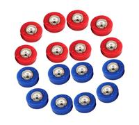 PAMINGONO 20pcs Enhanced Shuffleboard Experience Mini Shuffleboard Pucks Rolling Beads Set Replacement Parts Tabletop Game Accessories