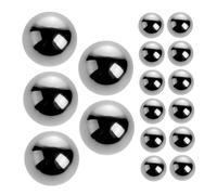 PAMINGONO 20pcs Mixing Balls for Nail Polish Paint Steel Agitator Balls for Pigment Essential Oils Craft Sprays Practical Mixing Tool for Artists Diy Enthusiasts