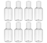 PAMINGONO 20PCS Refillable Lotion Sub Bottles Portable Travel Containers Pet Plastic for Emulsion Dispensing Toiletries and Cosmetics Random Color