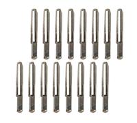 PAMINGONO 20pcs Silver Lyre Tuning Pegs for Dulcimer and Guzheng, Metal String Pegs with Easy Installation and Versatile Use, Musical Instrument Replacement Parts