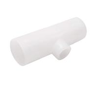 PAMINGONO 20pcs Tee Water Bird Drinker for Pigeons and Quail, Abs Material Poultry Waterer, Save Labor and Time, Suitable for Farms, White Automatic Water Supply System