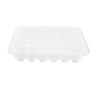 PAMINGONO 24-compartment Plastic Egg Storage Tray for Refrigerator Kitchen Fresh-keeping Egg Holder Box Food Crisper Compartment Storage Rack for Home Use