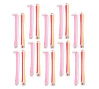 PAMINGONO 24Pcs Plastic Curling Rods Perm Rod Set for Cold Perming, Suitable for Short Hair and Multi-Texture Hair at Home and Salon