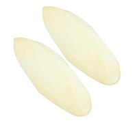 PAMINGONO 2pcs African Drum Leather Covers Replacement Percussion Parts Lightweight Goatskin Drum Heads Resistant to Impact and Wear for Band Shows