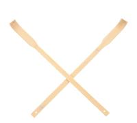 PAMINGONO 2pcs Bamboo Back Scratcher Long Handle Body Massagers for Elderly Men Women Accurate Itch Relief Tool for Self-Sufficient Scratching Portable Traditional Head and Body Massage