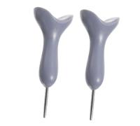 PAMINGONO 2pcs Braille Writing Pen for Blind Lightweight Portable Braille Learning Tool with High Sensitivity for Accurate Dot Placement Educational Accessory for Blind Schools and Training