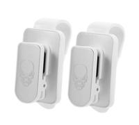 PAMINGONO 2pcs Car Sunglasses Clip Sun Visor Organizer Glasses Holder Storage for Eyewear Easy Install Car Glasses Holder for Daily and Road Trips