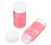 PAMINGONO 2pcs Eyelash Tweezers Cleaners Portable Lash Tweezers Detergent Spongeballs for Efficient Eyelash Extension Tool Cleaning in Pink