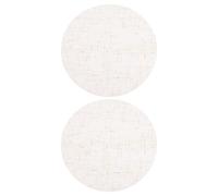 PAMINGONO 2pcs Fabric Diffuser Lampshade Replacement 16cm Ceiling Light Cover for Pendant Compatibility, Anti Glare Eye Protection, Heat Resistant Soft Cloth Lamp Shade Diffuser