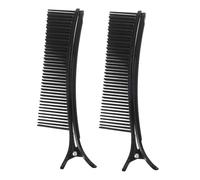 PAMINGONO 2pcs Fine Hair Claw Clips for Hair Sectioning Salon Hairdressing Barrette Clip