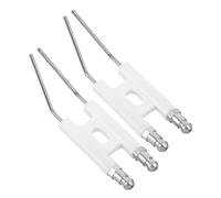 PAMINGONO 2pcs Flame Replacement Ceramic Electrode Igniter Needle with Precise Ignition Technology Metal Ceramic Ignition Electrode for Stage Effect Suitable for Weddings Music Festivals