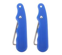 PAMINGONO 2pcs Hockey Skate Lace Puller Portable Foldable Lace Tightening Tool for Ice Roller and Figure Skates Anti-slip Hook for Secure Fit Boots and Shoes Compact Design