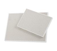 PAMINGONO 2Pcs Honeycomb Quartz Soldering Boards High Temperature Resistant Soldering Pads for Jewelry Melting, Welding, and Casting Small and Large Panels