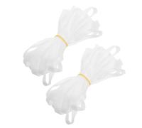 PAMINGONO 2pcs Makeup Brush Sleeve Protector Mesh Covers 4m Reusable Expandable Brush Guards for Travel Daily Use Maintenance