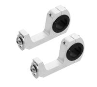 PAMINGONO 2pcs Motorcycle Handguard Mount Bracket Kit for 22/28mm Handlebars, Metal Dirt Bike Handlebar Protector Clamp, Handguard Replacement Accessory for Off-Road and ATV Use