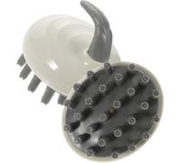 PAMINGONO 2pcs Multi-Functional Hair Scalp Massaging Brush Detachable Wet Dry Use Portable Lightweight TPE PP Material for Gentle Hair Cleaning and Scalp Care Suitable for Boys Random Color