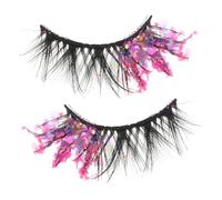 PAMINGONO 2pcs Natural Strip Lashes in Fake Eyelashes Natural Look Fairy Lashes for Women