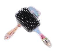 PAMINGONO 2pcs Panda Comb Small Hair Brush for Detangling Portable Wet Hair Brush for Girls