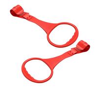 PAMINGONO 2pcs Pull Up Rings for Safe Abs Standing Training Straps with Hanging Circles Playpen Walking Assistant for Early Development and Fall Prevention Easy Installation Indoor Gym
