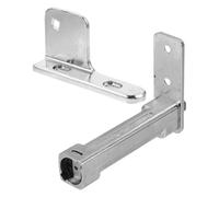 PAMINGONO 2pcs Refrigerator Door Hinges Metal Automatic Closing Fridge Freezer Hinge Replacement Household Small Freezer Door Accessory with 35mm Shaft Distance