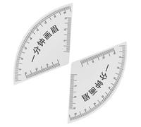 PAMINGONO 2pcs Reusable Eyebrow Shaping Guide Tool for Precise Brow Mapping and Symmetry Compact Makeup Accessory Suitable for All Face Shapes Permanent Drawing Measurement Ruler