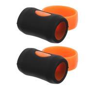 PAMINGONO 2pcs Rubber Drummer Stick Control Clips Slip Drum Stick Control Finger Ring Twirling Grips Drummer Rotating Controller for Band Practice Drum Accessories for Beginners