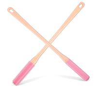 PAMINGONO 2pcs Shower Toe Brush Silicone Toe Scrub Brush for Feet Cleaning Callus Remover for Shower Use